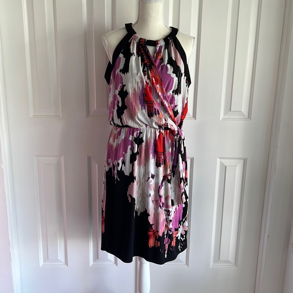 Tahari sleeveless cocktail dress